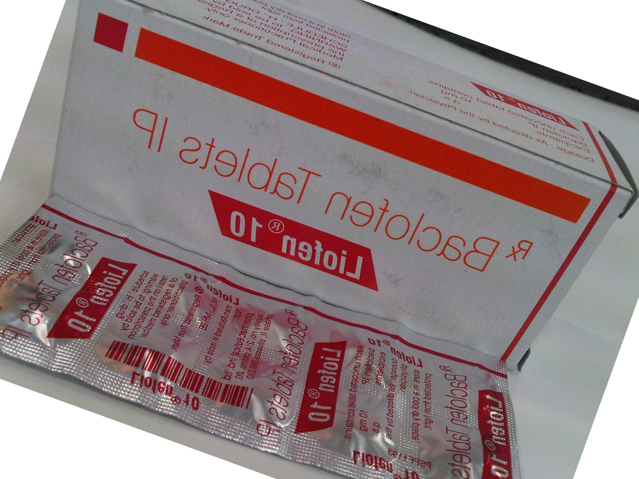 Baclofen bestellen via internet